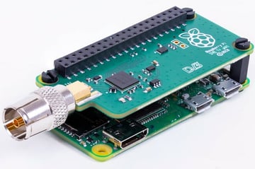 The Raspberry Pi TV HAT supports DVB-T and DVB-T2 TV standards