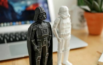 El Sith favorito de todos, recién salido de la impresora 3D
