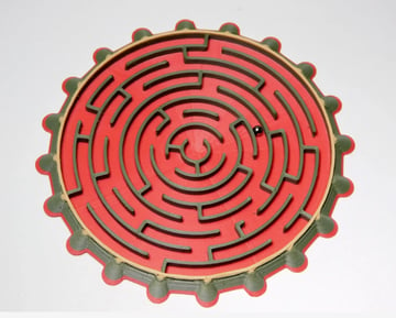 Image of Cool Things to 3D Print: Labyrinth Coaster