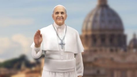 Featured image of 21st Century Pope: 3D Printed Pontiff to Bless your Home