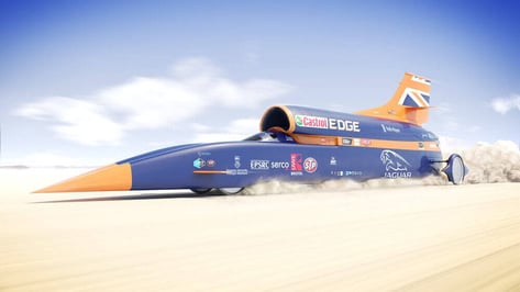 Featured image of 3D Printing Steers the Bloodhound Super-Sonic Car