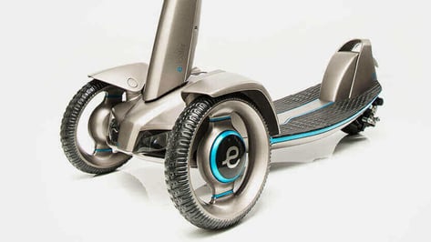 Featured image of Floatility: Solar-Powered Scooter Prototyped with 3D Printing
