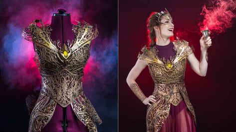 Featured image of Actress Felicia Day Models The Dreamer’s Regalia