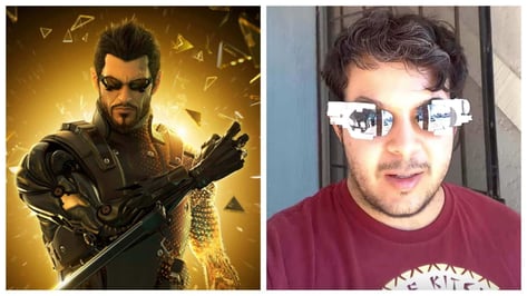 Featured image of Deus Ex Inspired 3D Printed Retractable Sunglasses, Triggered by UV