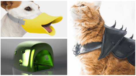 Featured image of 30 Fun, Easy 3D Printed Pet Toys & Accessories
