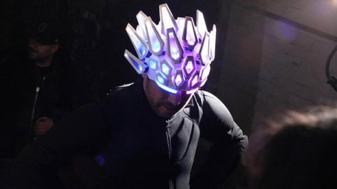 Featured image of Light-Up Helmet Steals the Show in Jamiroquai Music Video