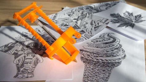Featured image of ZMorph 3D Printer Learns To Draw Jazzy Images with Free DIY Pen Toolhead
