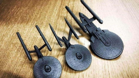 Featured image of Now You Can 3D Print Every Version of the USS Enterprise from Star Trek