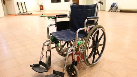 Featured image of 3D Printed Electric Wheelchair Kit made by High Schoolers