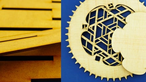 Featured image of New MDF and Plywood Laser Cutting Materials Available at Sculpteo