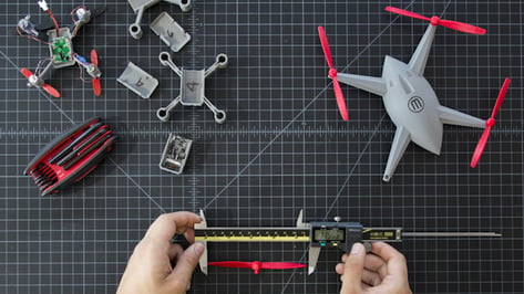 Featured image of MakerBot Design Series Improves a Micro Drone using 3D Printing