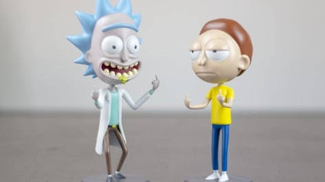 Featured image of [Project] Get Schwifty with These 3D Printed “Rick and Morty” Bobbleheads
