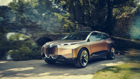 Featured image of BMW’s Vision iNEXT Concept Car Features a Sensor-Packed 3D Printed Grille