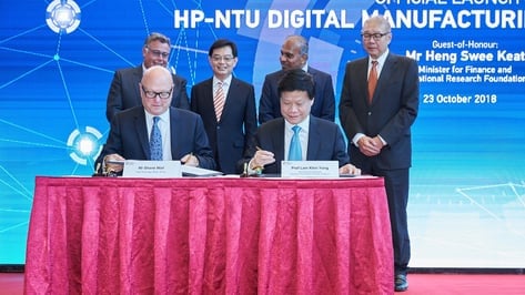 Featured image of HP and NTU Singapore to Launch $84 Million Digital Manufacturing Lab