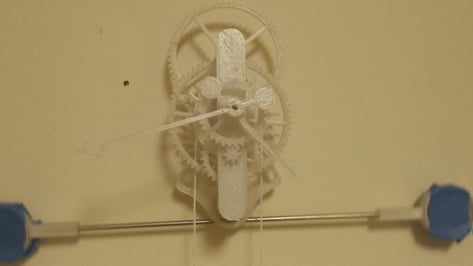 Featured image of [Project] Tick-Tock with this Single-Print Mechanical Clock
