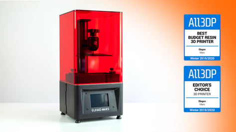 Image de l'en-tête de Elegoo Mars : excellente imprimante 3D résine petit budget