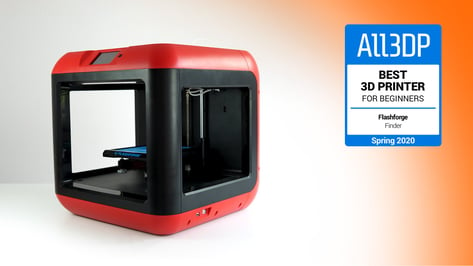Featured image of Flashforge Finder Review: Best 3D Printer for Beginners 2020