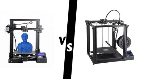 Featured image of Ender 3 Pro vs Ender 5: The Differences
