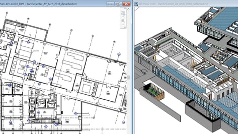 Featured image of Revit vs AutoCAD: The Differences – Simply Explained