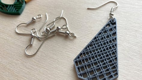 Featured image of 3D Printed Earrings: The 15 Best Models to 3D Print