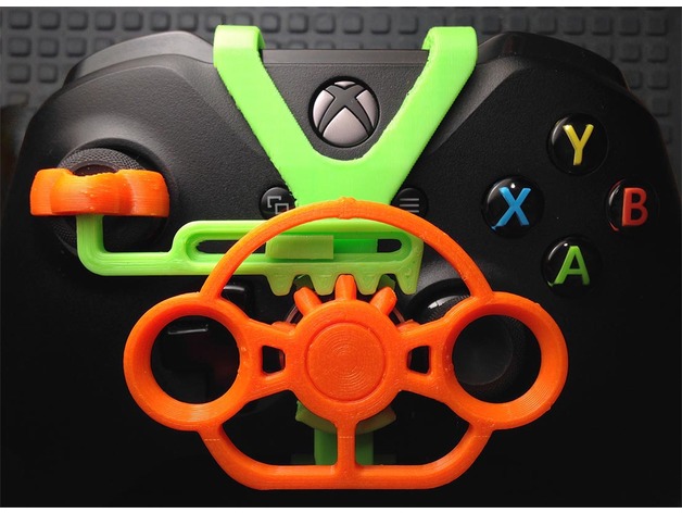 jug Hurtig Stor Project] 3D Print a Mini Steering Wheel for Your Xbox One or PS4 Controller  | All3DP