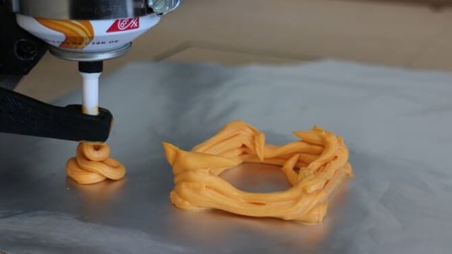 Featured image of 3D printing cheese is just a mess