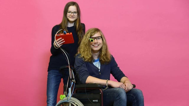 Featured image of German Teens Build a Low-Cost Eye-Controlled Wheelchair