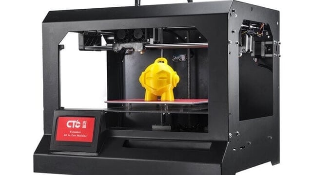 Featured image of CTC Formaker combines 3D Printer, Laser, CNC Milling