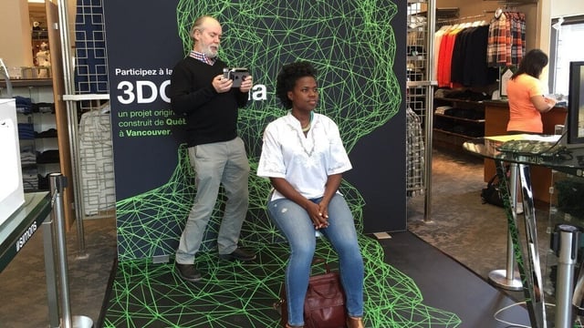 Featured image of Douglas Coupland Scans Shoppers for 3DCanada Project