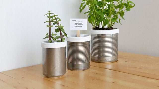 Featured image of Upcycle Tin Cans with a 3D Printed Campbell Planter