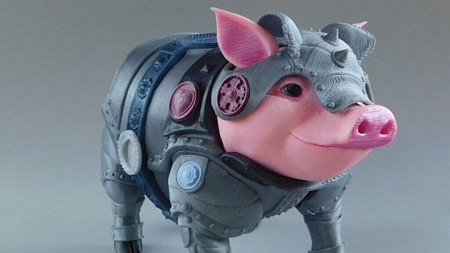 Featured image of Sir Pigglesby is a 3D Printed Piggy Bank to Stash your Cash