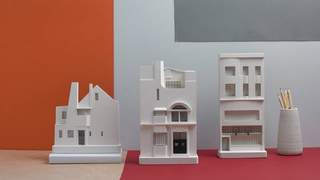 Featured image of Chisel&Mouse Create Replicas of Real Buildings Using 3D Printing and Plaster Casting