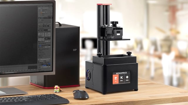 Featured image of Monoprice MP Mini Deluxe SLA: Review the Specs