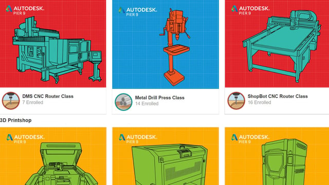 Featured image of Autodesk’s Pier 9 Releases Free Workshops for Wood, Metal, CNC & 3D Print Machinery