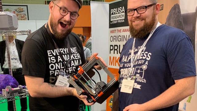 Featured image of Mini Prusa MK3 Appears at TCT Birmingham 2019