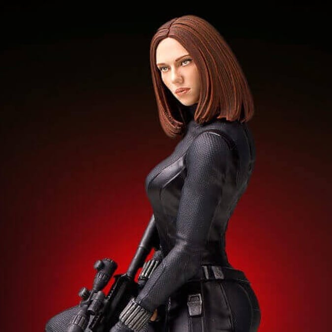Marvel Model 3D Printed Black Widow