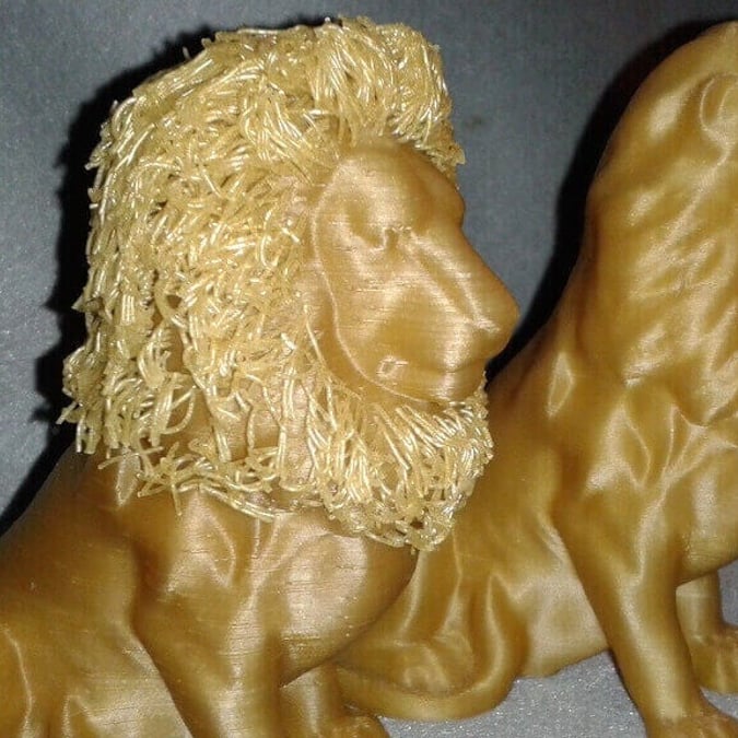komfortabel Ti Majestætisk Mane of the Hairy Lion is the Pride of 3D Printing | All3DP