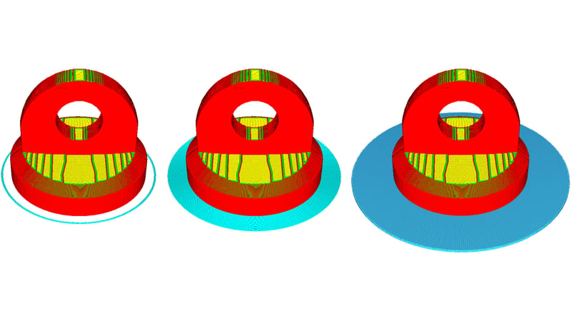 Featured image of 3D Printing Raft vs Brim vs Skirt: The Differences