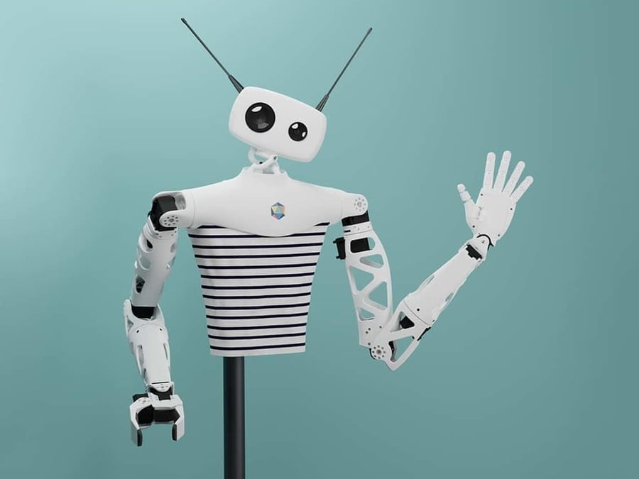 8-DOF Intelligent Arduino Programmable Humanoid Robot Motion Control Robot 