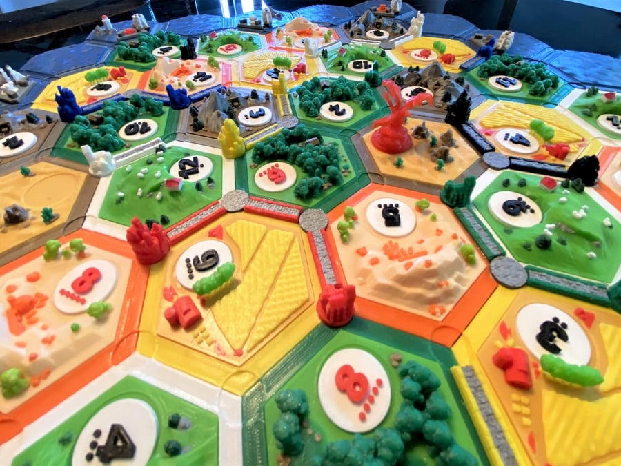 The Settlers of Catan Game Figures 