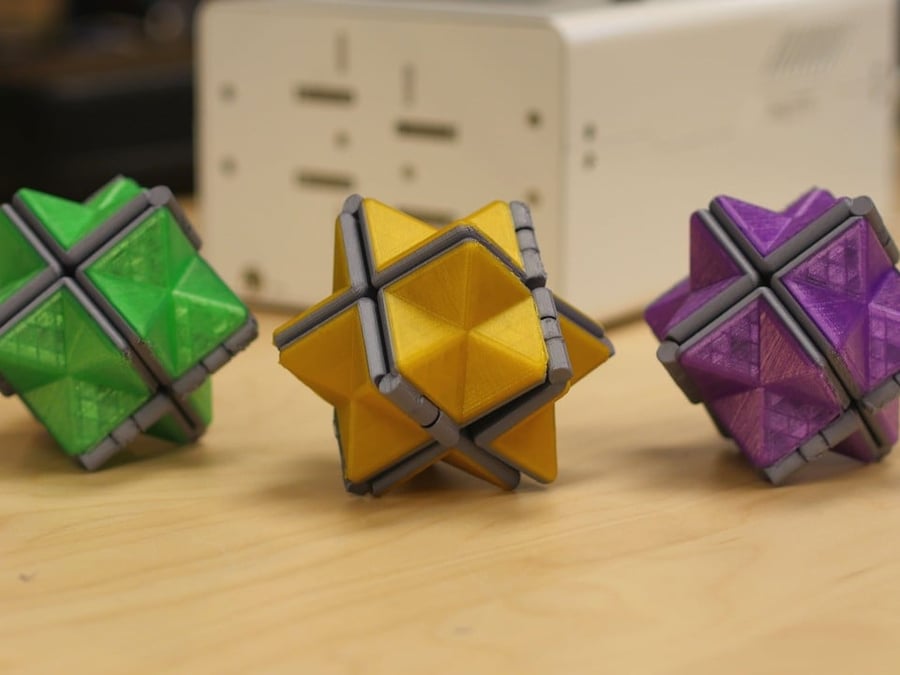Fibonnacci Fidgeter 3D Printed Desk Toy 