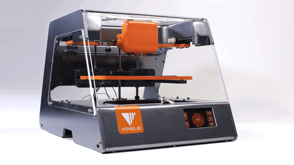 The Voxel8 3D printer will be able to create electronic devices in a single print (image: Voxel8)