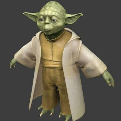 3D printed Yoda