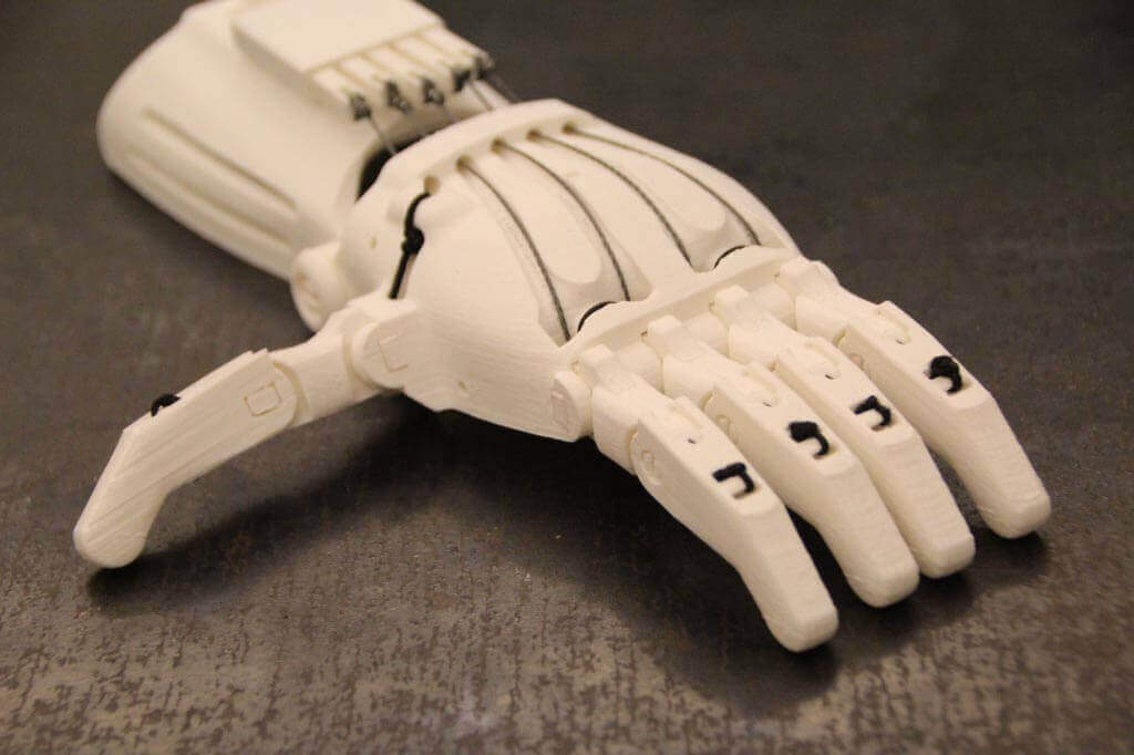 E-Nable's prosthetic designs are free for everyone to modify and improve upon (image: e-Nable)