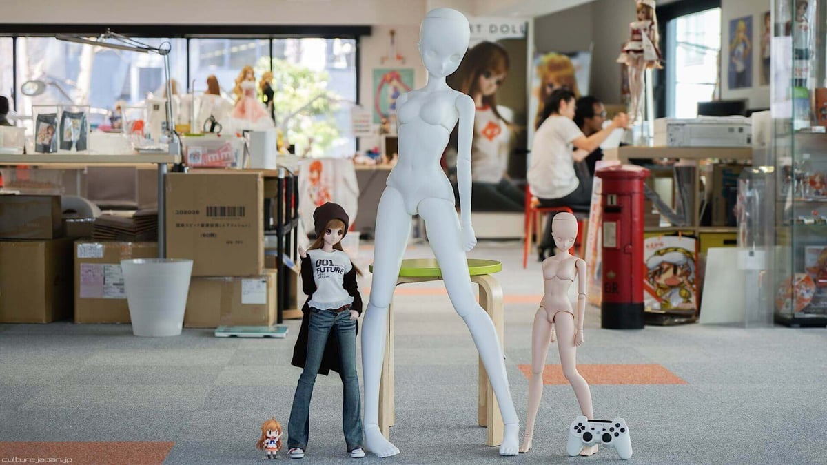 The "plus" version of the smart doll will integrate more advanced electronics (image: Culture Japan)