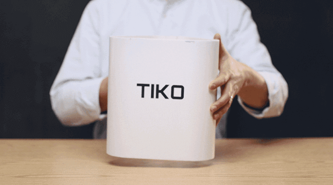 The unibody enclosure of the Tiko (source: Kickstarter)