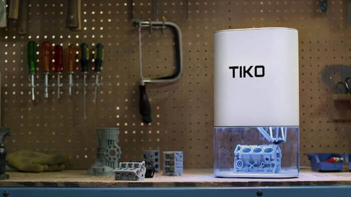 Tiko is a unibody 3D printer (source: Kickstarter)