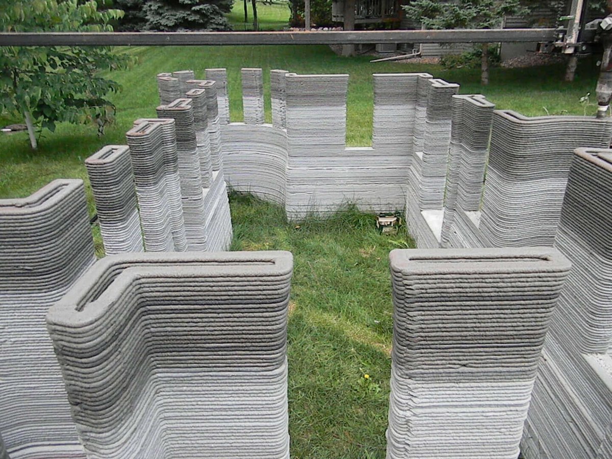 Assuring the consistent quality of the extruded cement was one of the main difficulties (image: Andy Rudenko)