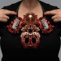 Silvia Weidenback giant necklace