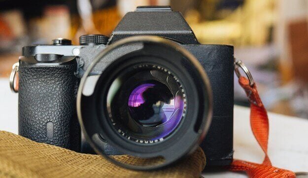 The Zeiss Sonnar mounted on a Sony NEX- in combination it´s the perfect retro look